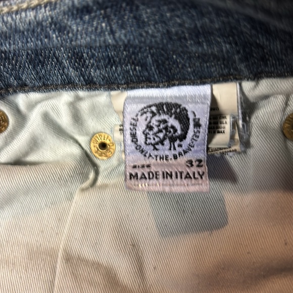 Diesel industry Women’s  Ravix Flared Jeans Size W32xL34 Hemmed to L28” - Picture 3 of 8